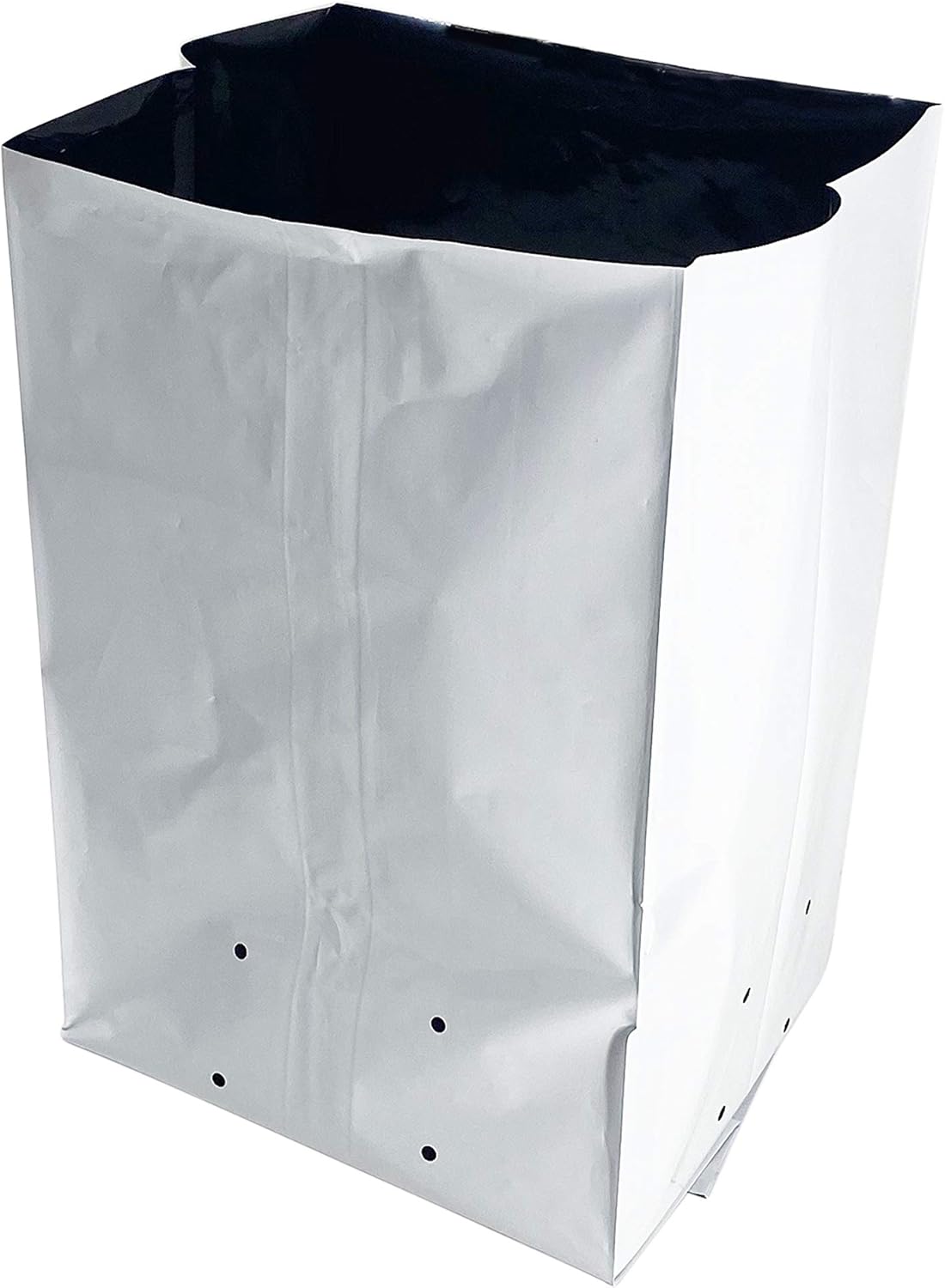 TEXALAN(R Poly Grow Bag Planters Panda Film Black and White 7 Gallon 25pcs