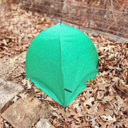 2 Pack Plant Freeze Protection Covers Winter Shrub Covers Plant Frost Protection Tent, Warm Plant Tents Protecting Fruit Potted Plants Tree from Freezing Animals Eating ((22x22x23in, Frost Cloth))