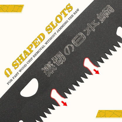 Folding Camping Saw Pruning Hand Saw, Portable Survival Saw Backpacking Tree Limb Cutter Garden Pruner tool for Camping, Dry Wood and Trees
