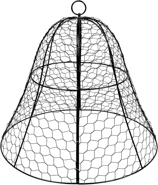 Drip Depot Chicken Wire Plant Cloche - Size : 13.75" H x 15.75" W