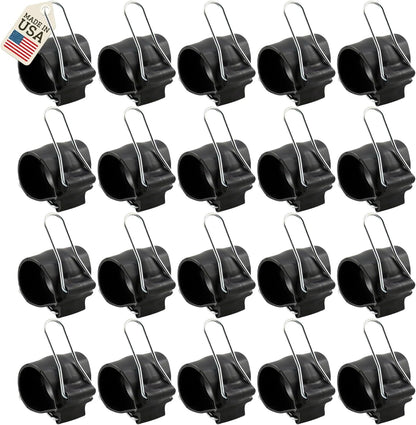 Reusable Plant Clips Made in USA – Orchid Clips, Plant Support Clips & Cord Clips – Heavy-Duty, Weather-Resistant & Durable – Secure Stems, Vines, Wires, Cables, Tomato Plants– Indoor & Outdoor
