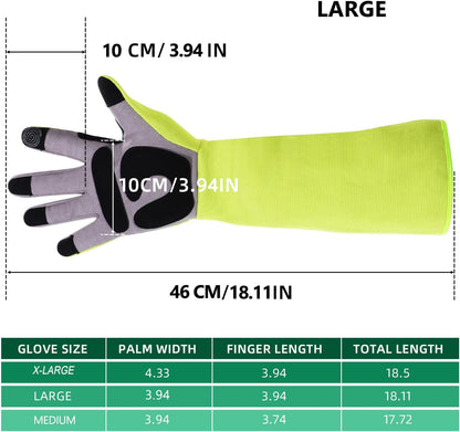 3-in-1 Gloves for Gardening, Farming & Cleaning, Stab-Proof, Anti-Slip, Wear-Resistant, Comfort, Breathable, Durable
