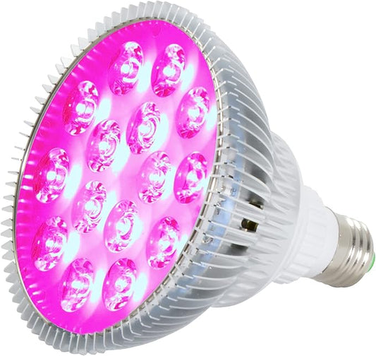 ABI 12W Broad Spectrum LED Grow Light Bulb for Growing and Flowering Indoor Plants