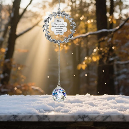 Gifts for Mom, Suncatcher Birthday Gifts for Mom from Daughter Son, Sun Catcher for Christmas Birthday Mothers Day Thanksgiving