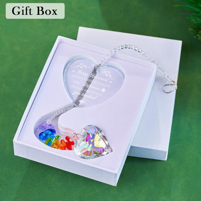 Retirement Gifts for Female Nurse Doctor, Crystal Suncatcher for Women Colleague Mother Teacher Grandmother Gift for her (Retirement Gift)