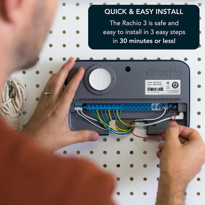 Rachio 3: 8 Zone Smart Sprinkler Controller (Simple Automated Scheduling + Local Weather