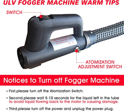 SWANSOFT 7L(1.85 Gallon) ULV Fogger Machine, Electric Atomizer Sprayer, Portable Foggers Machine for Home Indoor