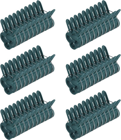 Plant Clips for Climbing Plants, Tomato Clips and Garden Clips for Vine Support, Plant Support Clips for Tomatoes and Garden use(Green, 60 Big)
