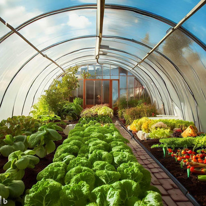 SUNVIEW Greenhouse Clear Plastic Film Polyethylene Covering Gt4 Year 6 Mil 12ft. X 25ft.
