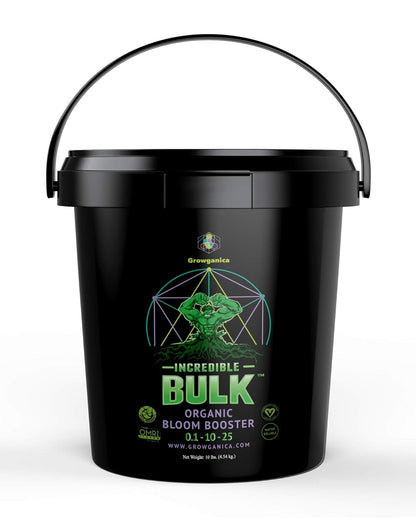 Organic Bloom Booster, Incredible Bulk 0.1-10-25. Natural Plant Food (10lb)