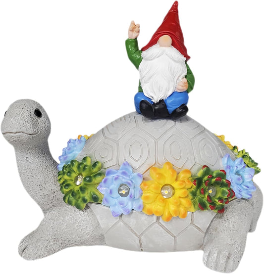 Gnome Hide a Key Outside Turtle Garden Decor Outdoor Key Hider Statues Funny Decorations for Yard
