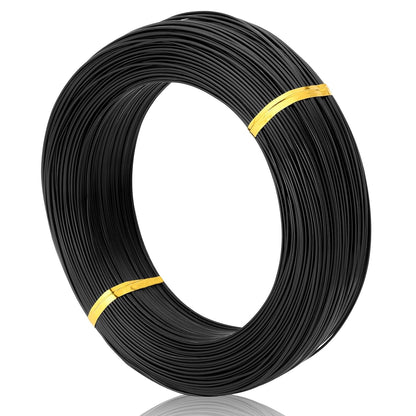 Black-1.0-Anodized Aluminum Bonsai Training Wire 250g Large Roll,Many Size to Choose,KSVZS Bendable Metal Wire for Crafts,Sculpting,Armature and Daily Use,Necessities for Family