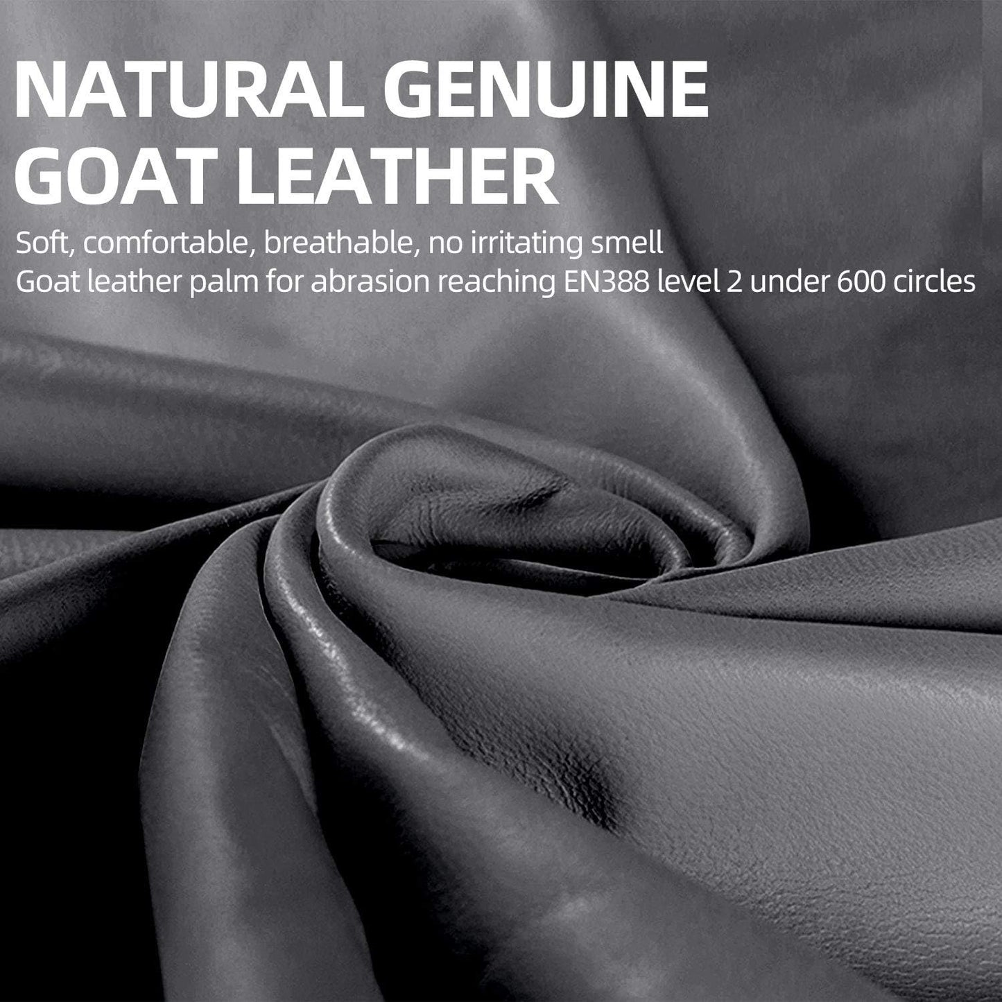 Vgo... Women Winter Garden Gloves,Goat Leather,Puncture Resistant Palm and Fingertips(GA3651F)