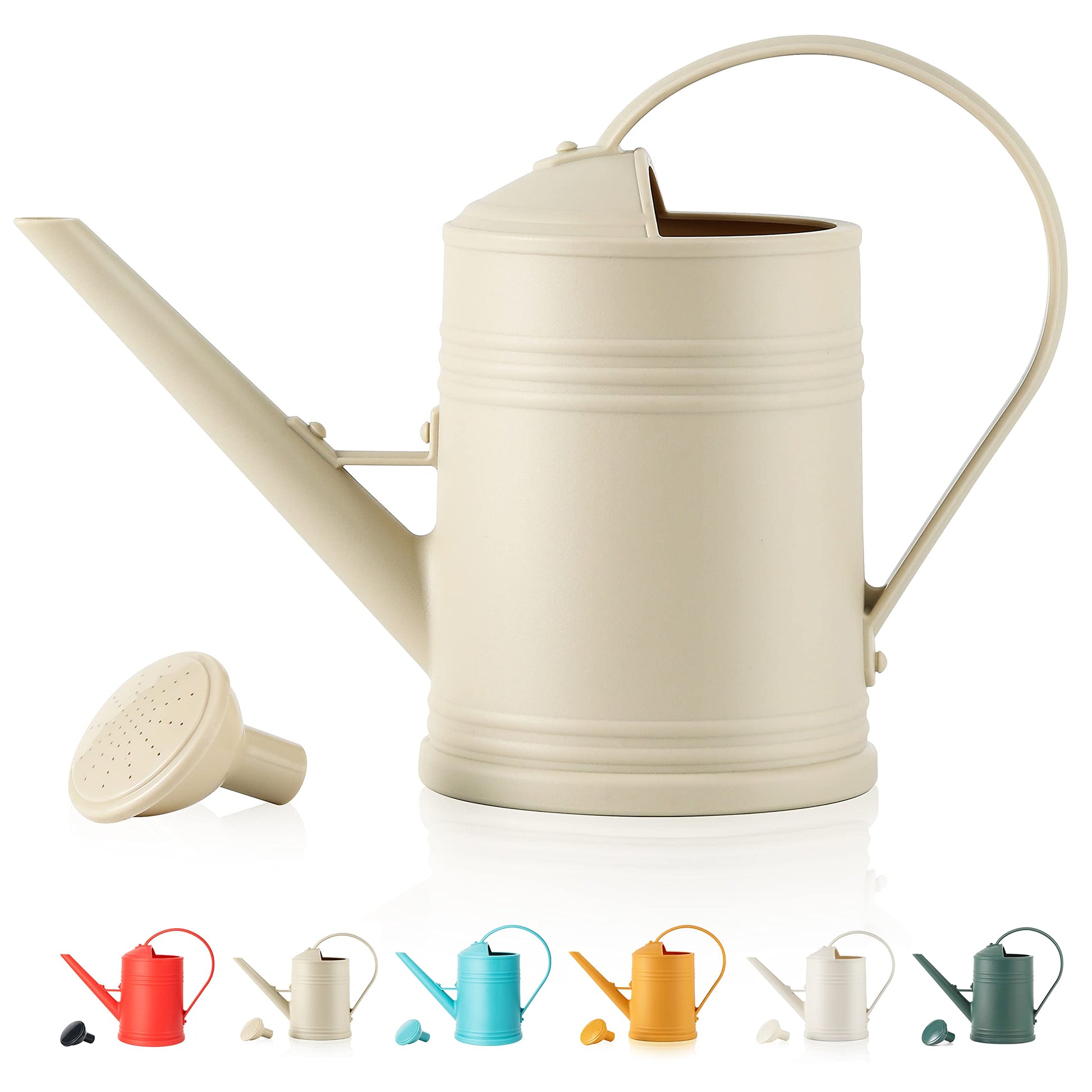 Watering Can for Indoor Plants, Flower Watering Can, Plastic Water Can for Plants with Sprinkler