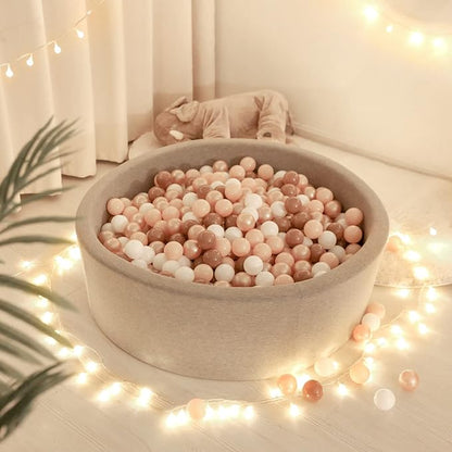 TRENDPLAY Plastic Balls for Ball Pits 2.2 Inch, Pack of 50 100 200 500 Hollow Balls, Perfect for