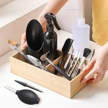 13Pcs Succulent Tools Set Mini Garden Tool Kit Transplanting Tools for Succulent Care Miniature Gardening Plant Watering Houseplant