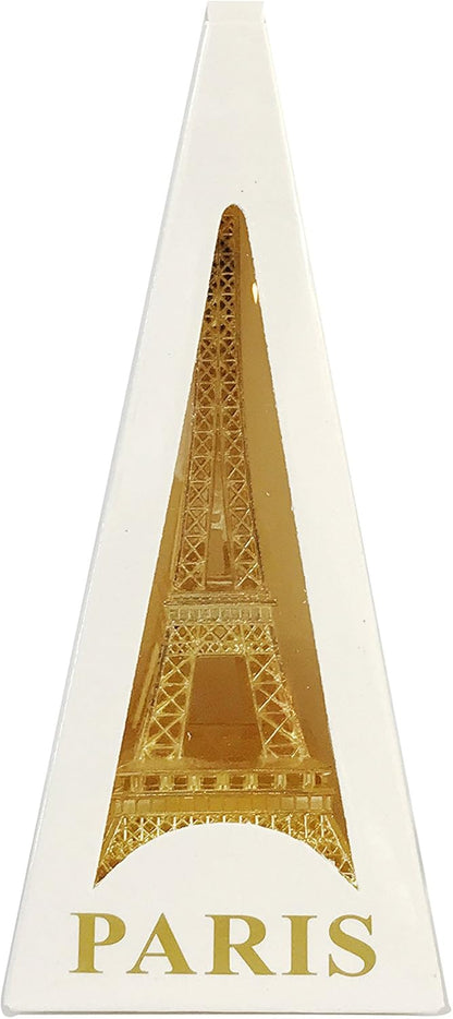 allgala Eiffel Tower Statue Decor Alloy Metal, and Size (07", Gold)