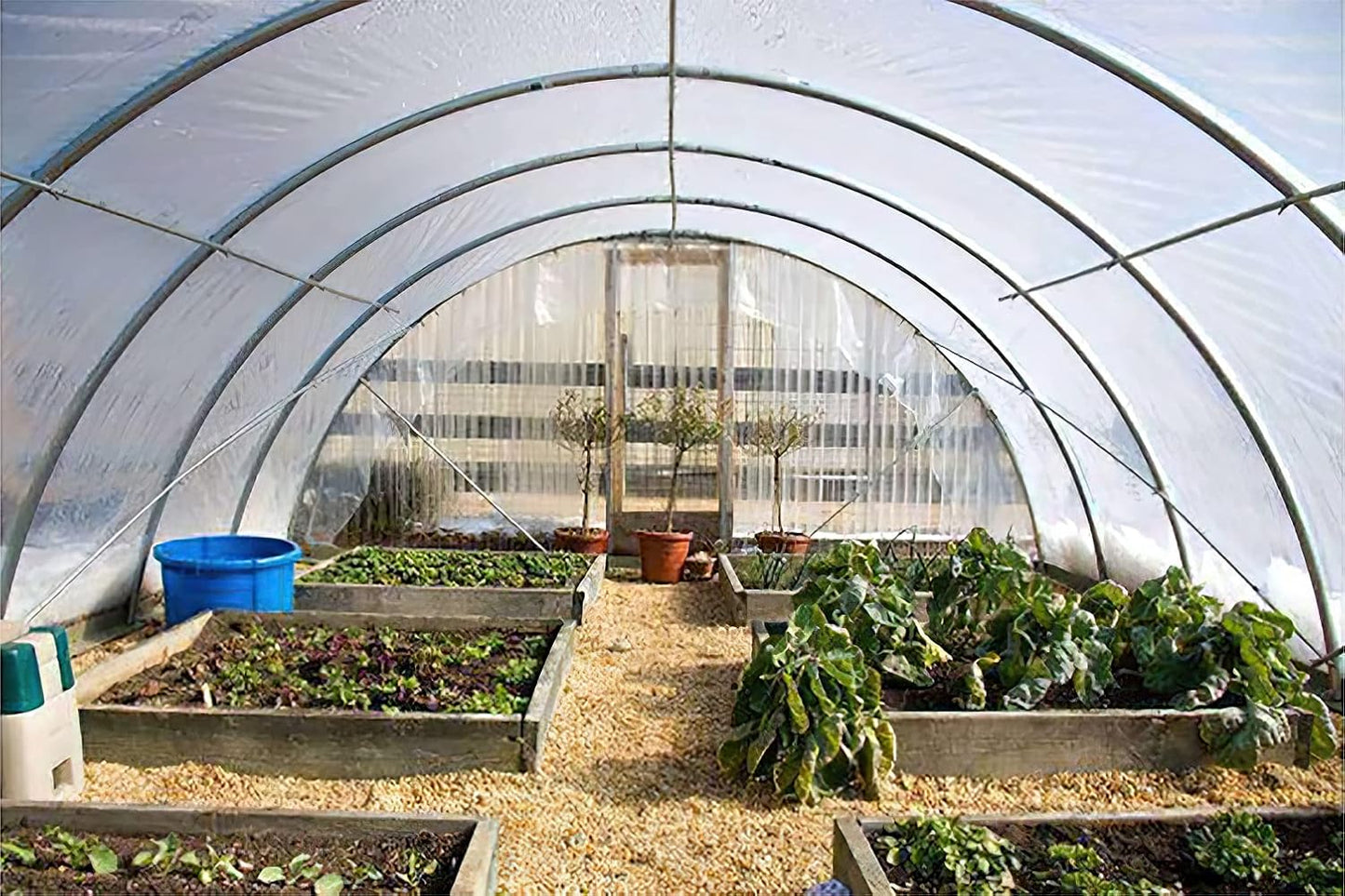 Greenhouse Plastic Sheeting 10x40 ft, 6 mil Thickness Replacement Cover, UV Resistant