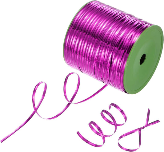 Metal Twist Ties, 350 Yards Metallic Twists Tie Bread Twisty-Ties for Party Decoration/Garden Plant/Gift Wrapping Bag/Cake/Pops Candy/Bakery Bags [Rose Red]