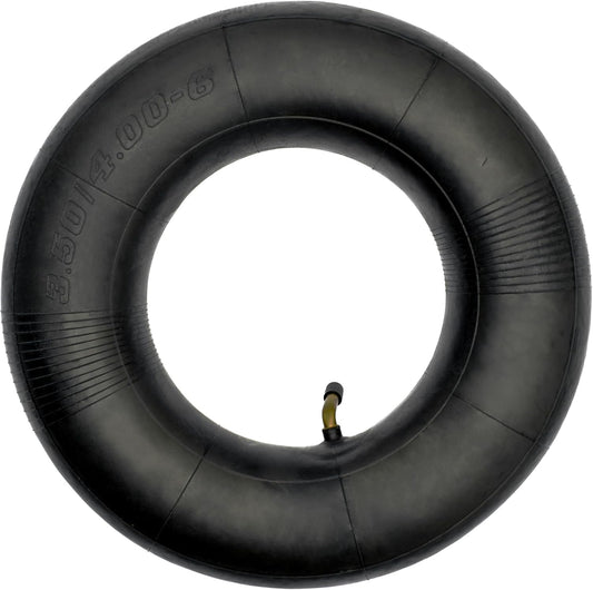 3.50/4.00-6 Inner Tube with TR87 Bent Valve Stem (1 Pack), for Hand Trucks, Utility Cart, Lawn