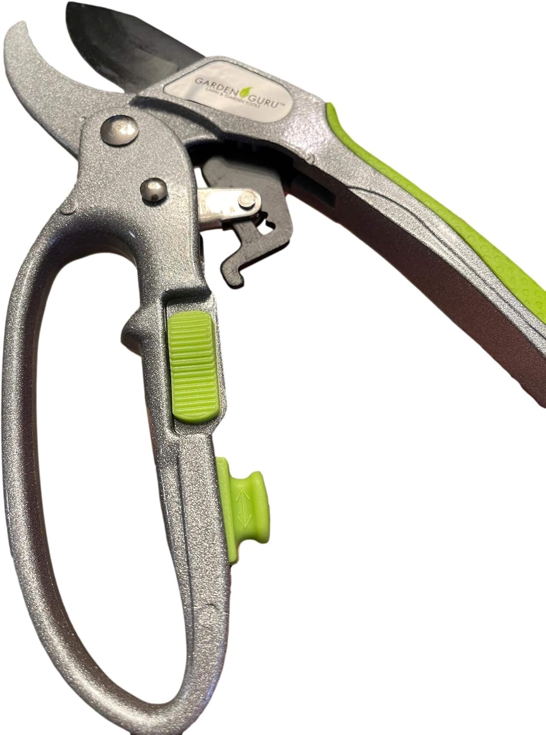 GARDEN GURU Professional Ratchet Pruning Shears Clippers – 4X Cutting Power – Ratcheting Garden Anvil Pruners Scissors - Makes Tough Cuts Easy - Great for Seniors & Arthritic Hands - 1 Case (50 Pcs)