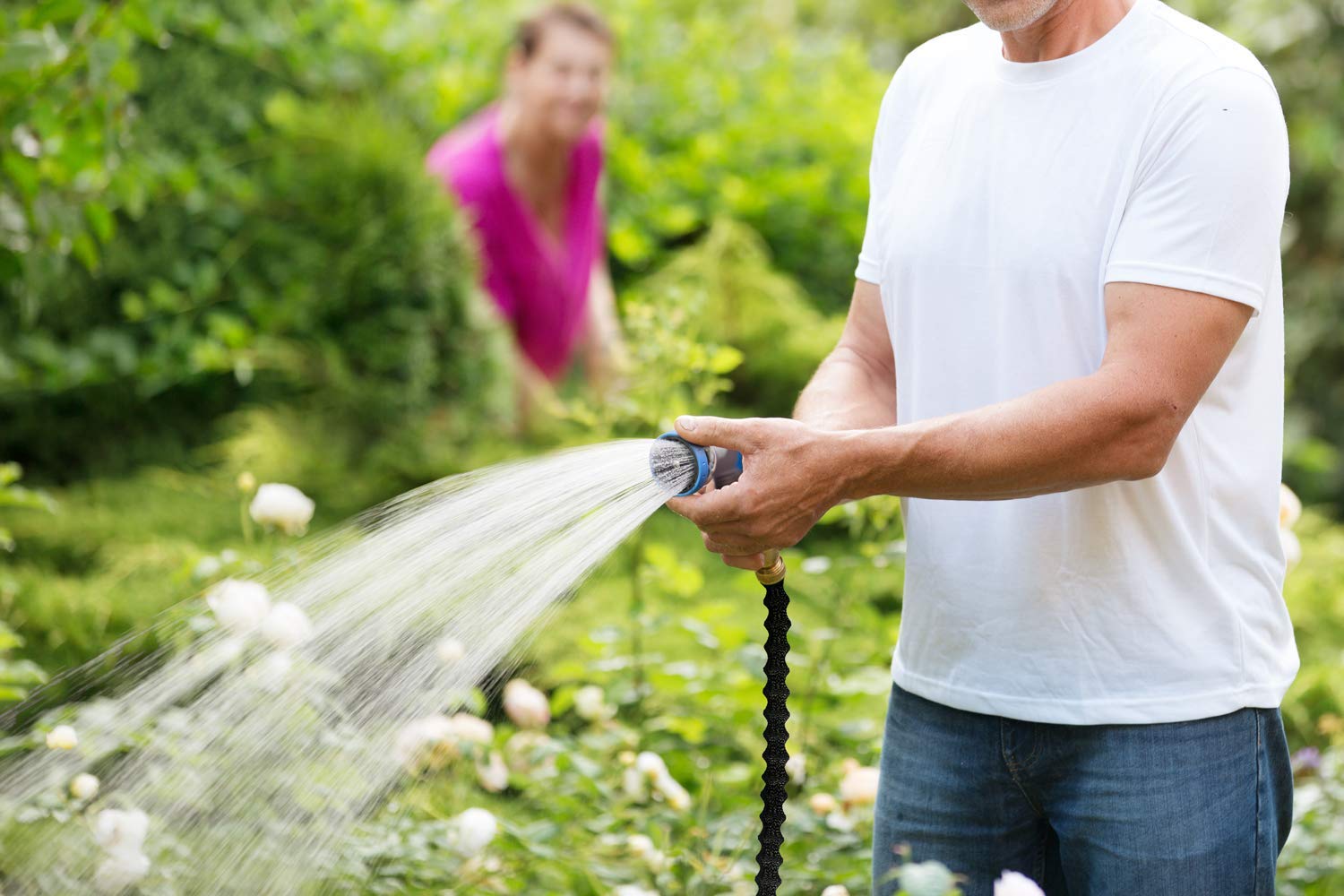 INNAV8 Garden Hose Nozzle Heavy Duty, Water Hose Sprayer Nozzle for Outdoor