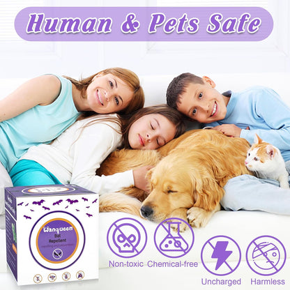8 Pack Bat Repellent Outdoor Rodent Mouse Repellent, Peppermint Oil Bat Deterrent Repellent for Attic, Ready-to-Use Pest Repellent Scent Pouches