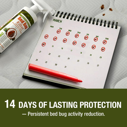 EcoVenger Bed Bug Killer with Remote Sprayer 1 Gal - Kills 100% All Stages on Contact- Kills Resistant Bugs- Kills Eggs- 14 Day Residual Protection- Non-Toxic- Child & Pet Friendly