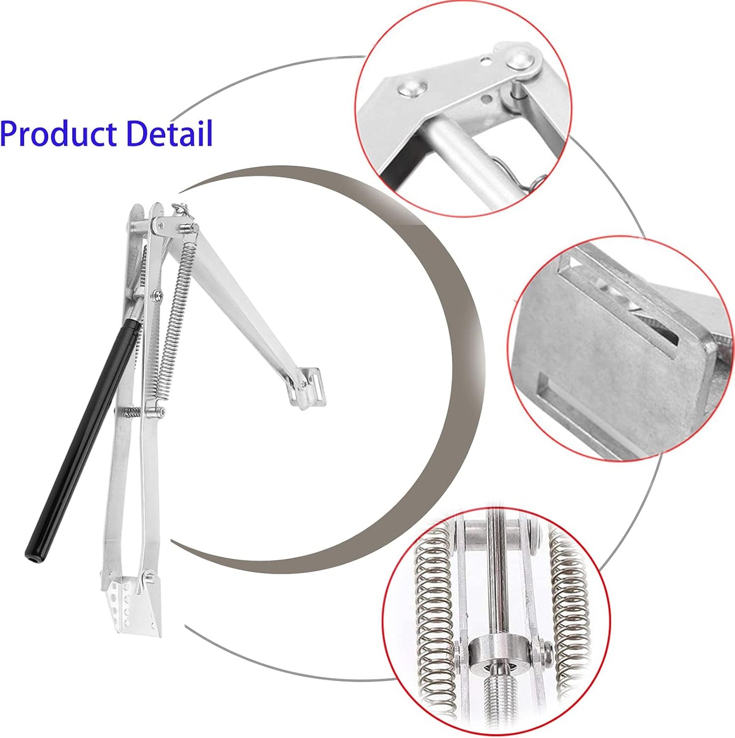 Greenhouse Automatic Window Opener Auto Greenhouse Acessories with Solar Power Sensor Vent Roof Opener Replacement Cylinder Temperature Control Lifts 7kg/15Lbs (Double Springs Opener)