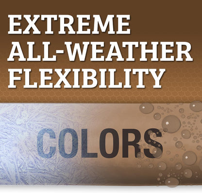 Flexzilla Colors Lead-In Garden Hose 5/8in. x 10ft., Lightweight All-Weather Water Hose, Durable and Flexible, Leak-Free Connections, Brown Mulch