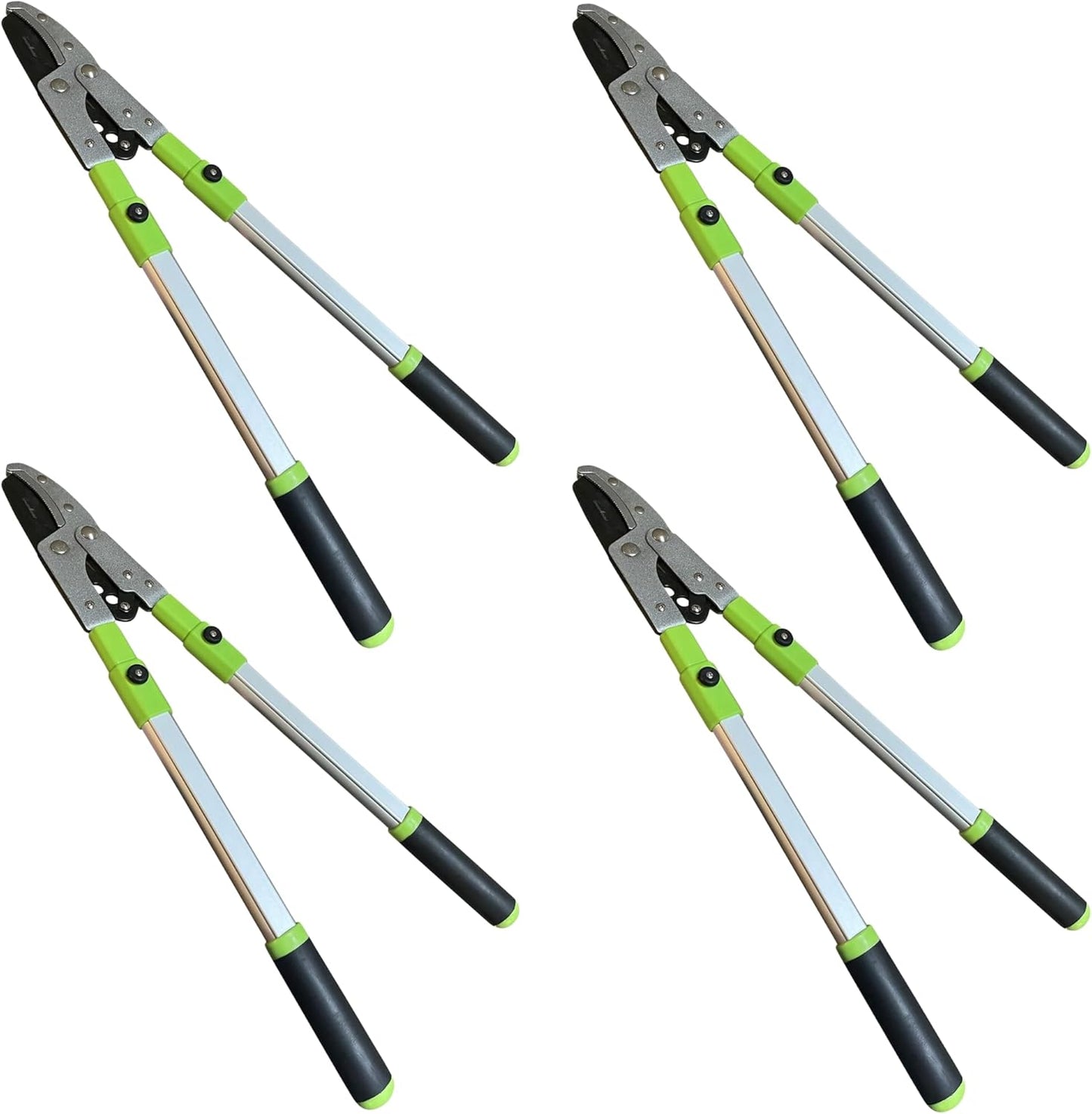 Garden Guru Extendable Anvil Lopper Tree Trimmer with Compound Action, Chops Thick Branches with Ease, 28-40”, Non-Stick High Carbon Steel Blade, Heavy Duty Branch Cutter, 2 Inch Clean Cut Capacity, 4