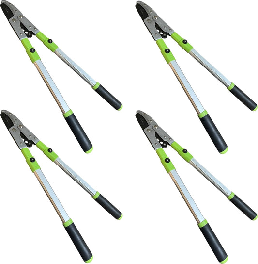 Garden Guru Extendable Anvil Lopper Tree Trimmer with Compound Action, Chops Thick Branches with Ease, 28-40”, Non-Stick High Carbon Steel Blade, Heavy Duty Branch Cutter, 2 Inch Clean Cut Capacity, 4