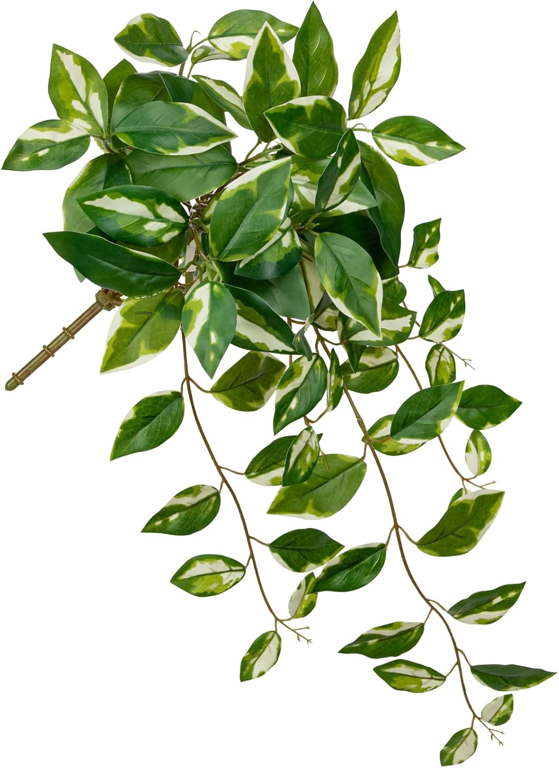 Oairse Artificial Hanging Plants Hanging Faux Pothos Vines Plants Fake Wall Plant Greenery Decor for Bedroom Bathroom Living Room Balcony Shelf Indoor Outdoor Décor