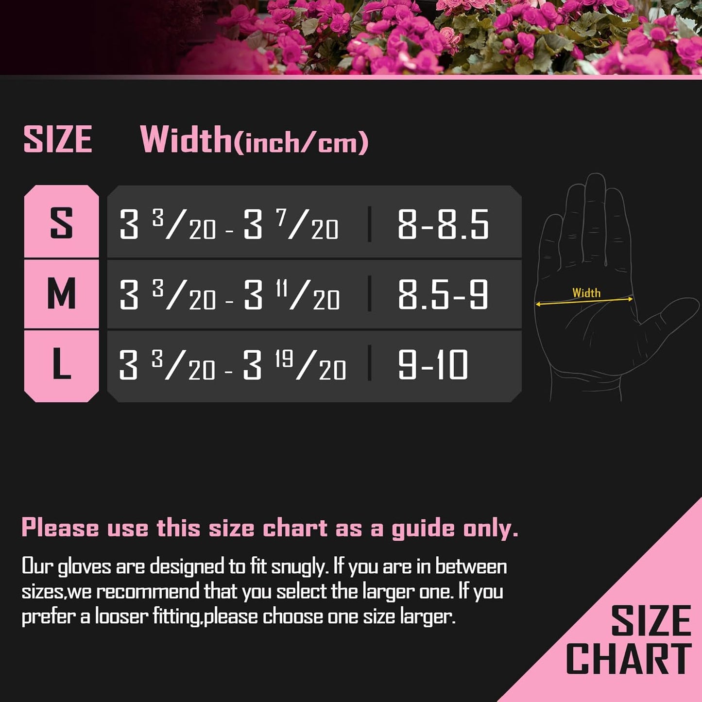 COOLJOB 20 Pairs Nitrile Dipped Rubber Coated Safety Work Gloves with Grip, Non-slip Bulk Gardening Roofing Gloves for Ladies Women, Oil-resistant Gear for Package Handler, Warehouse Worker, Large