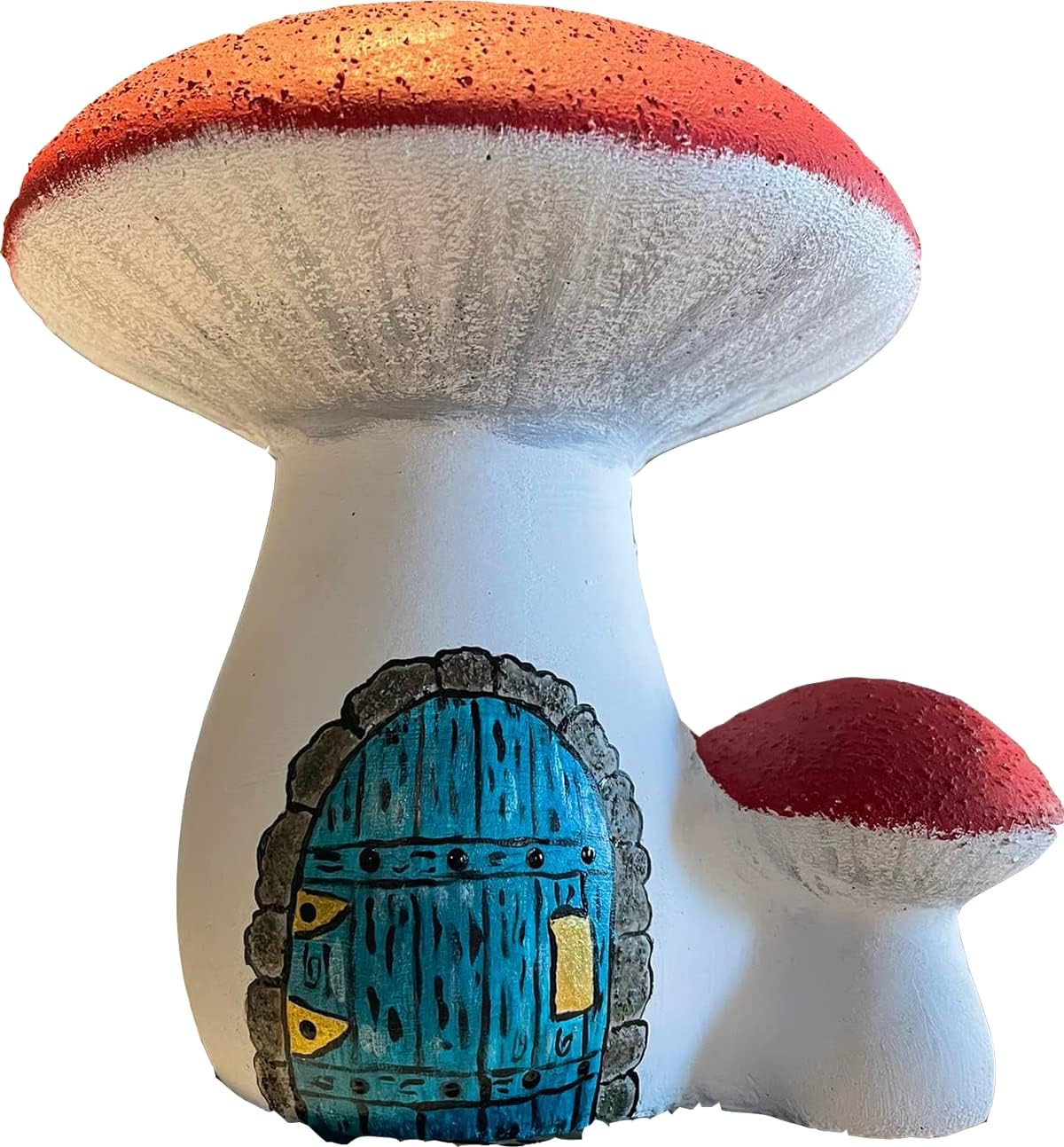 SvitMolds Concrete Mold DIY 3D Mushrooms Statue Decor Garden Decor Decoration Home Decor,Yard, Fairy Garden - Lawn Ornament Décor (D62+D63+D64 (+screw + nut))