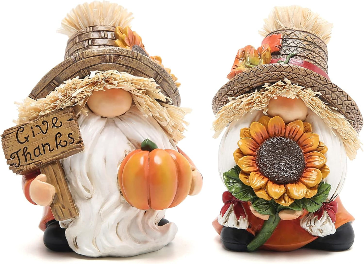 Hodao Fall Thanksgiving Scarecrow Gnomes Table Decorations for Home Creative Thanksgiving centerpieces for Tables Thanksgiving Gifts