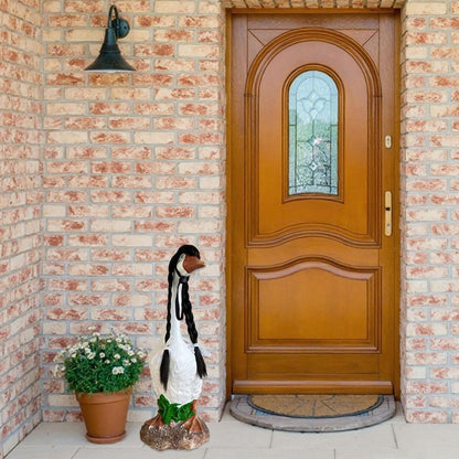 Porch Goose Wigs, Porch Goose Outfits Lawn Goose Statue Accessories for Outdoor Garden Patio Yard Goosey Decor （Style 2）