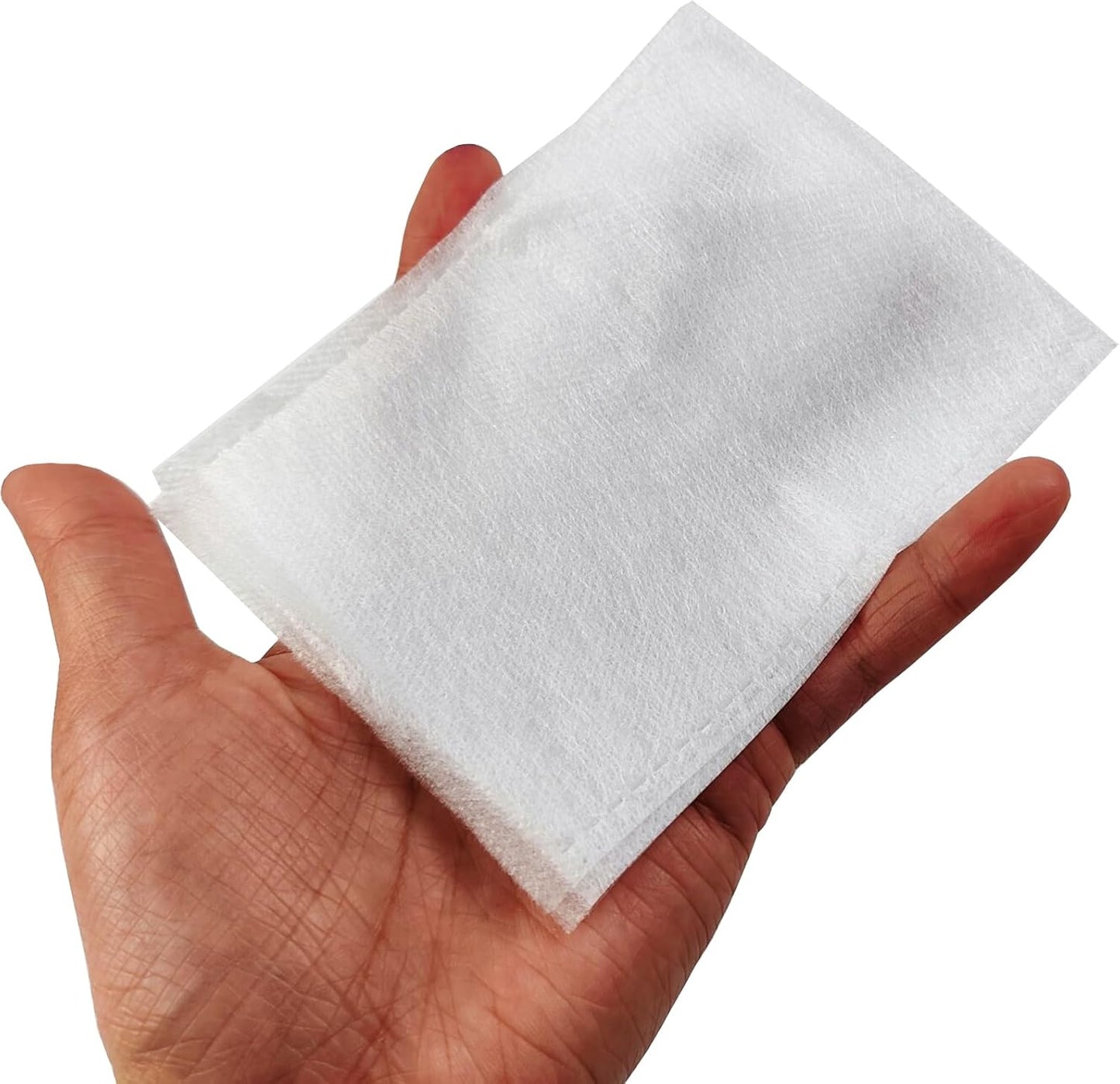 TIHOOD 300PCS 3.9"x4.7" Plant Nursery Bags,Non-Woven Plant Seeding Grow Bags, Vegetables Fabric Seedling Bag Pots Planting Transplant Grow Pouch Home Garden Supply White