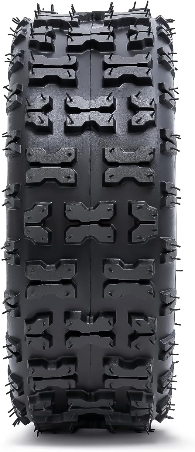 2 PCS13x5.00-6 Tires and 13X5.0-6(5.0/4.0-6) Inner Tubes for 4 Wheelers ATV,Quad Lawn, Mower, Wheelbarrows, Go Kart,Snow Blower, Tractors, Hand Trucks, Trolleys, Mini Bike Tires (P-094)