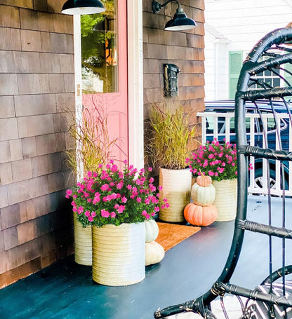 Outdoor Faux Flowers Artificial Plants & Flowers Boxwood Springs Artificial Outdoor Flowers UV Resistant Boxwood Greenery Artificial Uv Resistant Outdoor Plants Artificial Greenery Stems(Pink)