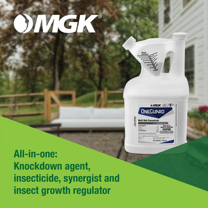 MGK OneGuard® Multi MoA Concentrate | Long-Lasting Insecticide | Professional Pest Control Product | Flea, Tick, Fly, Cockroach, Spider, Scorpion, Mosquito Concentrate | Quart