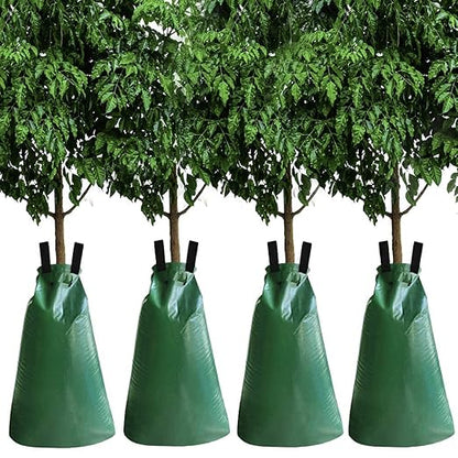 vensovo 4 Pack Tree Watering Bag - 20 Gallon Slow Release Tree Watering Bag, Tree Automatic Irrigation Bag with Zipper