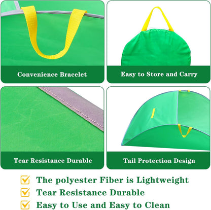 Leaf Collector, Foldable Leaf Bags, Portable Pop Up Lawn and Leaf Collector, Patent Number D1005635, Reusable Yard Garden Bags for Leaves Lawn Trash