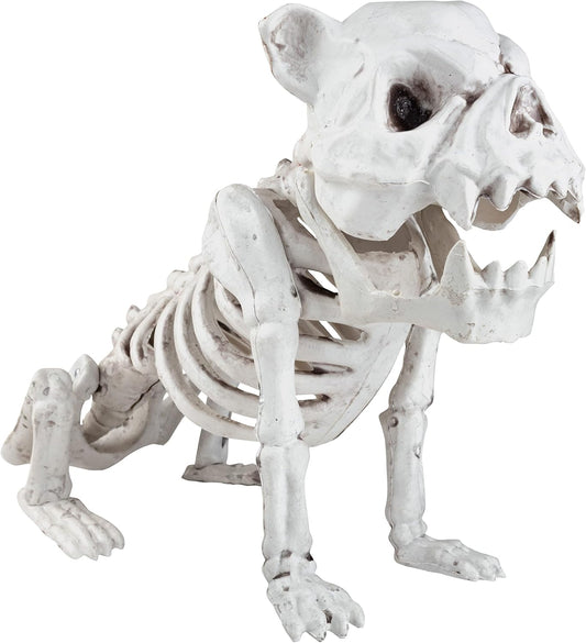 SCS Direct French Bulldog Dog Skeleton Halloween Decoration-16 Long-Weather Resistant for