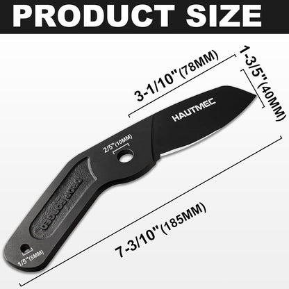 HAUTMEC Replacement Blade for Telescopic Anvil Loppers HT0149, High Carbon Steel, Low-Friction Teflon Coating, HT0460