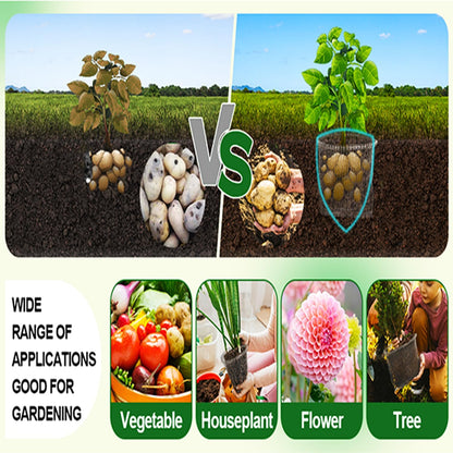 New- 10PCS Plant Go-pher and V-ole Wire Baskets 5 Gallon, Stainless Steel Metal Wire Mesh for Underground, 100% Plant Root Protection