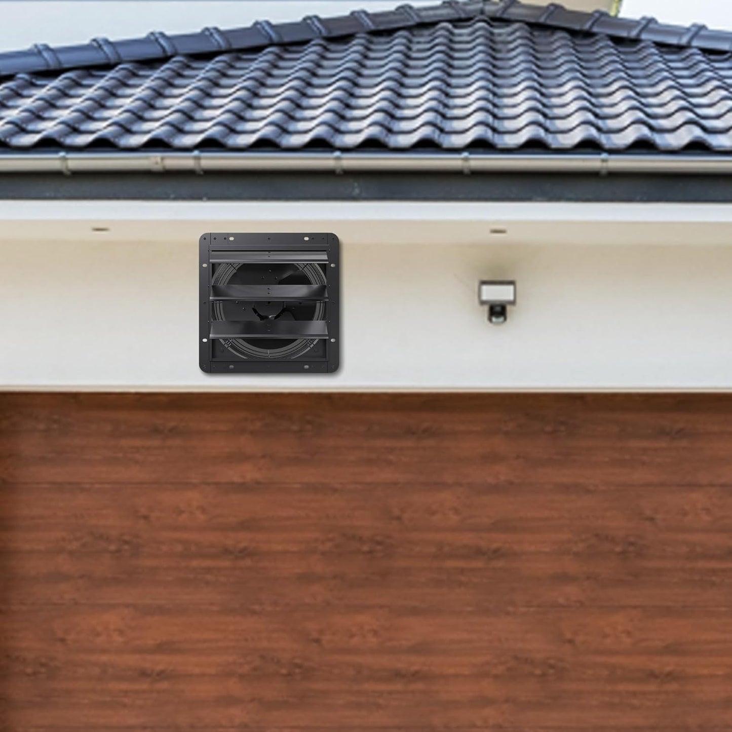 12 Inch Aluminum Automatic Shutter Louver Vent (No Fan Blades and Motor) for Home Attics, Workshops, Barn, Greenhouse