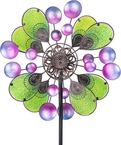 MUMTOP Wind Spinners for Yard Garden - Kinetic Yard Art Wind Spinners for Lawn Patio and Outdoor Decoration