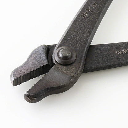 Wazakura Hanafubuki Hand Forged Bonsai Pliers MADE IN JAPAN 8.25inch(210mm), Bonsai Training Wire Plier, Japanese Garden Tool- Black