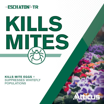 Atticus Eschaton TR Greenhouse Fogger (2oz Can) - Total Release Etoxazole Insecticide/Miticide - Kills Mites and Suppresses Whiteflies (12 Pack)